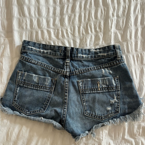Free People Jean shorts - Picture 3 of 4